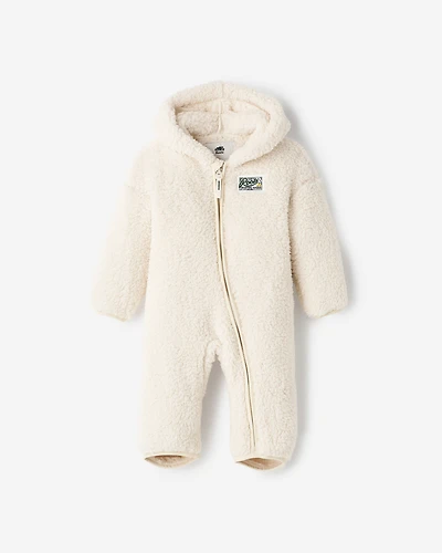 Baby Creekside Shearling Fleece Romper