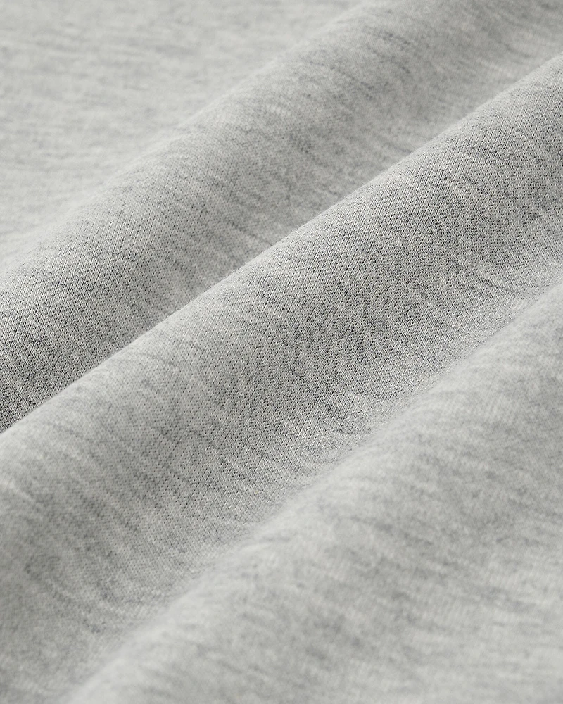 Chandail à col rond Interlock Recover pour filles