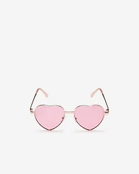 Kids Metal Heart Sunglasses