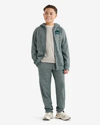 Pantalon original en jersey bouclette de coton bio pour enfants