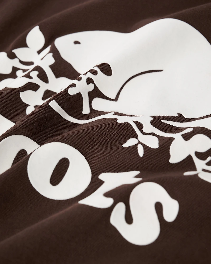 Mens Organic Cooper Beaver T-shirt