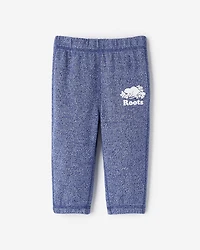 Pantalon original en jersey bouclette de coton bio pour bébés