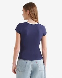 Roots Rib Short Sleeve T-Shirt