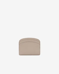 Porte-cartes en demi-lune en cuir Cloud
