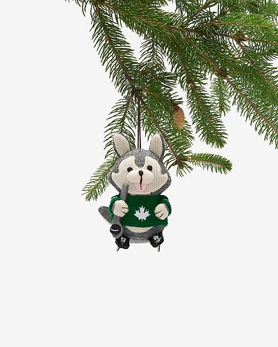 Hockey Husky Ornament