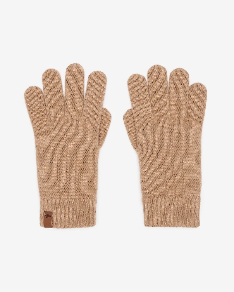 Womens Merino Wool Knit Glove
