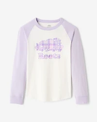 Kids Plaid Baseball T-Shirt