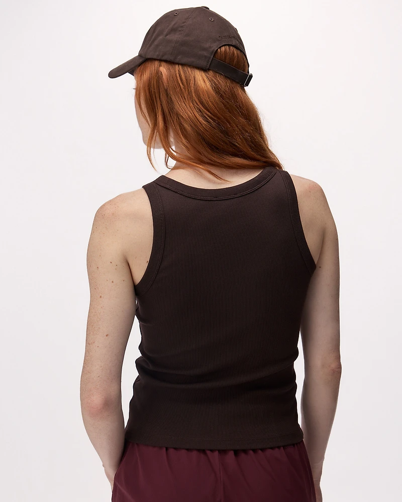 Camisole côtelée ajustée Roam