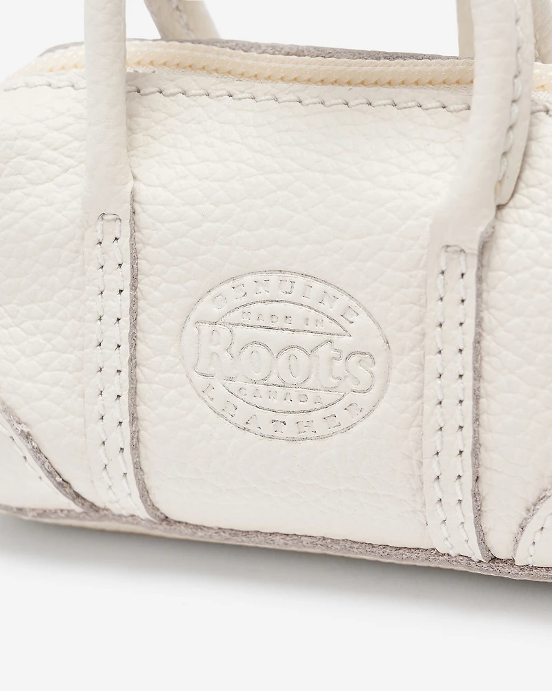 Breloque Sac Banff en cuir suprarecyclé Cervino