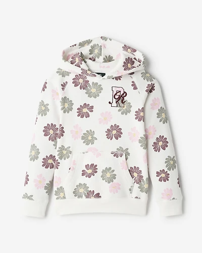 Kids Roots Academy Floral Hoodie