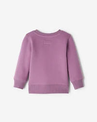 Chandail à col rond en molleton Roots pour bébés