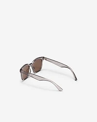 Womens Plastic Modified Square Sunglasses