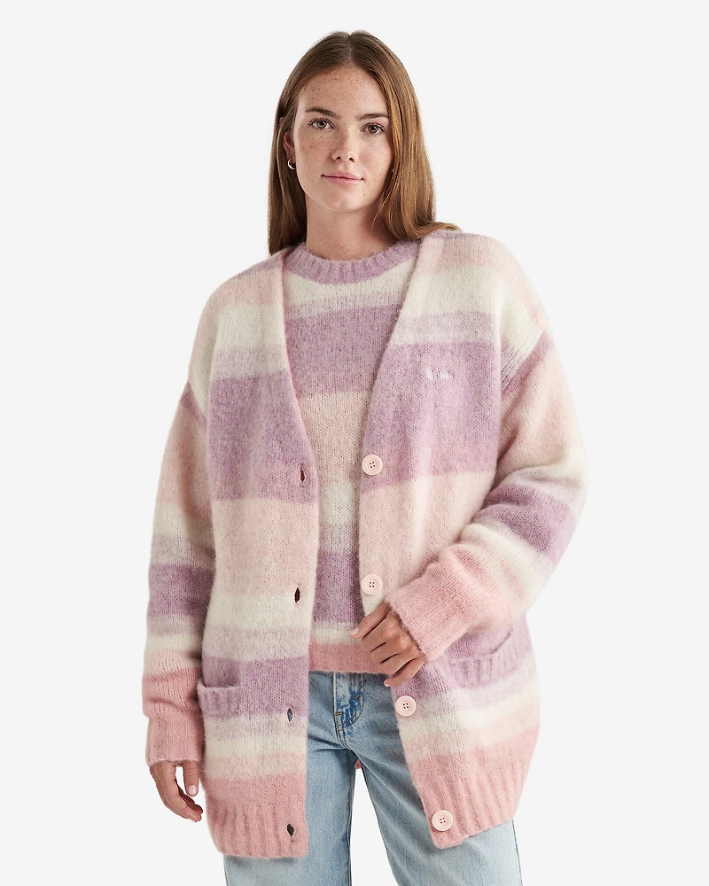 Cardigan en laine d'alpaga Aurora