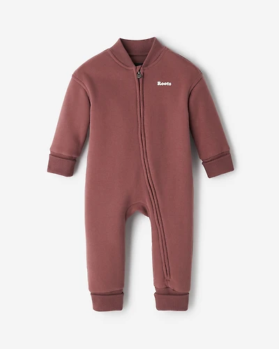 Barboteuse en molleton Nuage pour bébés