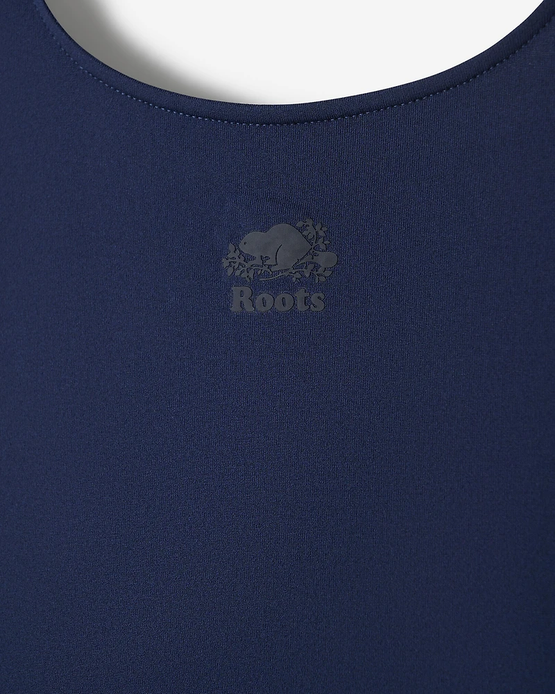 Robe à encolure carrée en tricot Renew