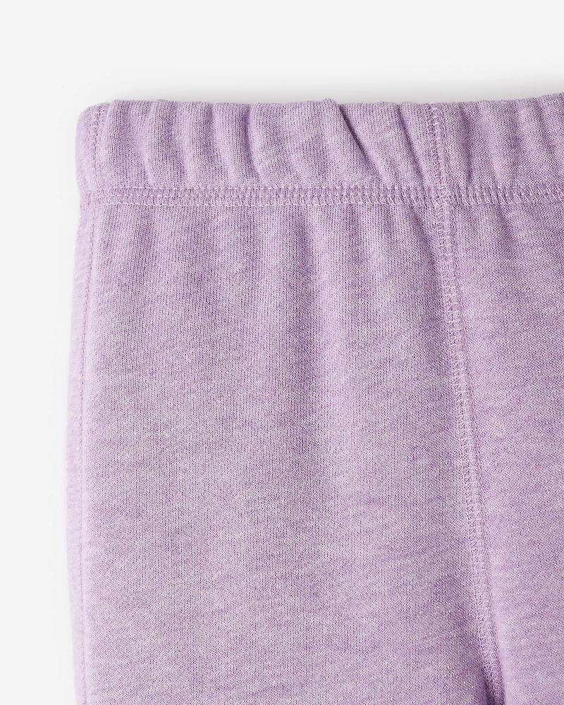 Pantalon original en molleton scintillant pour tout-petits