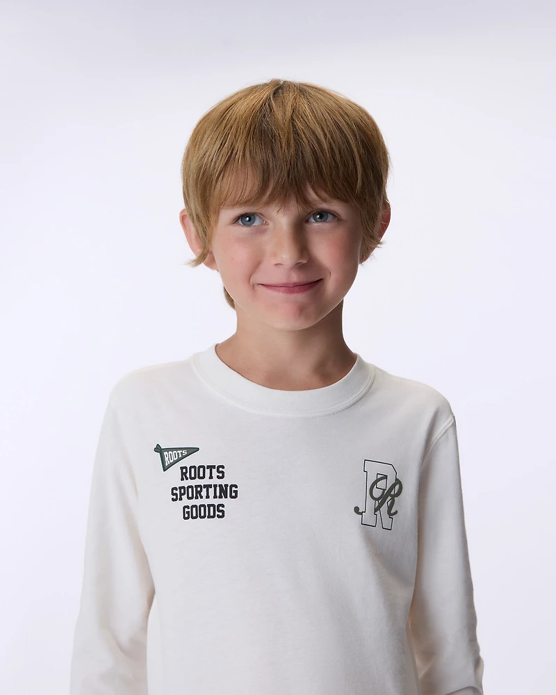 T-shirt à manches longues Roots Academy pour enfants
