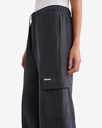 Pantalon cargo à jambe large en molleton Nuage