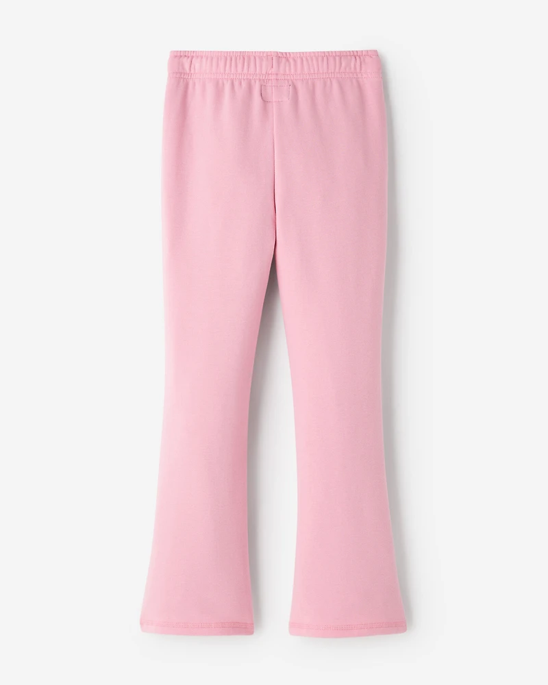 Pantalon en molleton douillet évasé Cooper pour filles