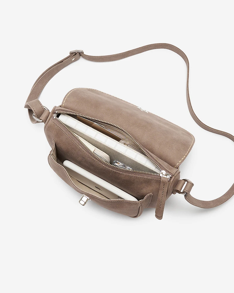 Sac à bandoulière Riverside en cuir Tribe