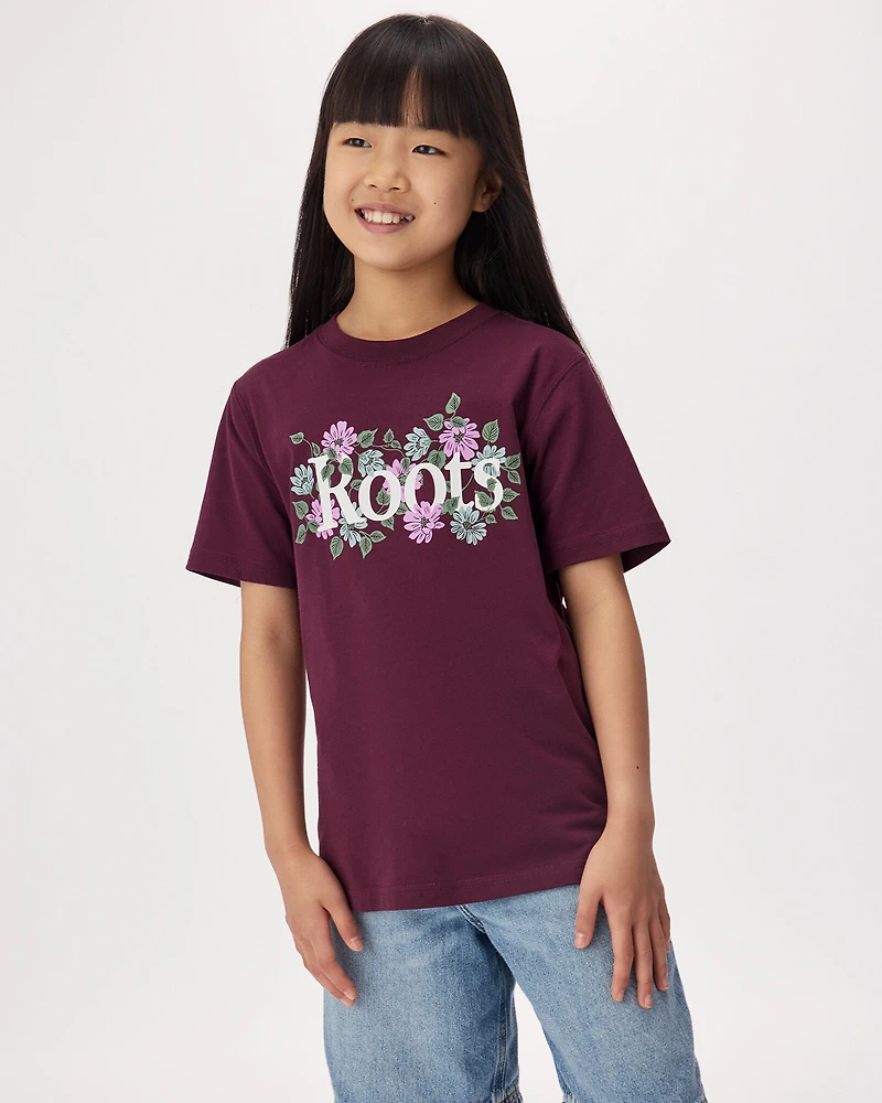 T-shirt Fleur sauvage pour enfants