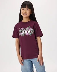 T-shirt Fleur sauvage pour enfants