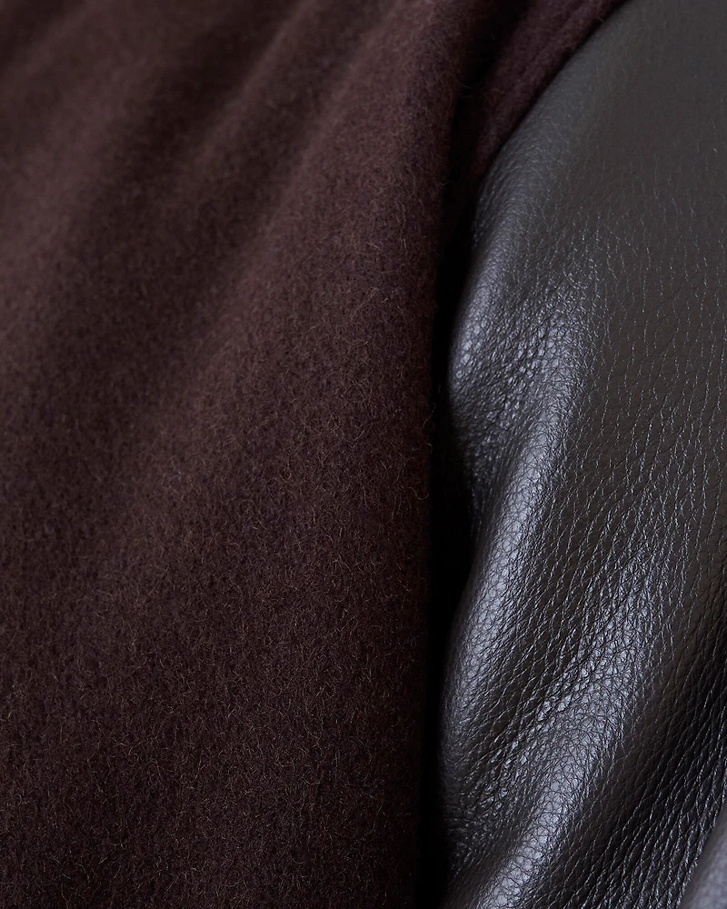 Blouson universitaire classique pour homme