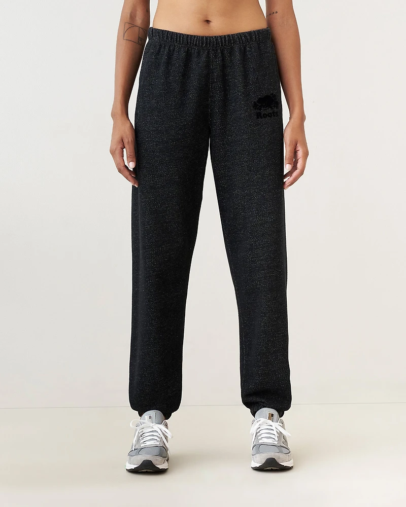 Pantalon original ample en molletonen coton bio
