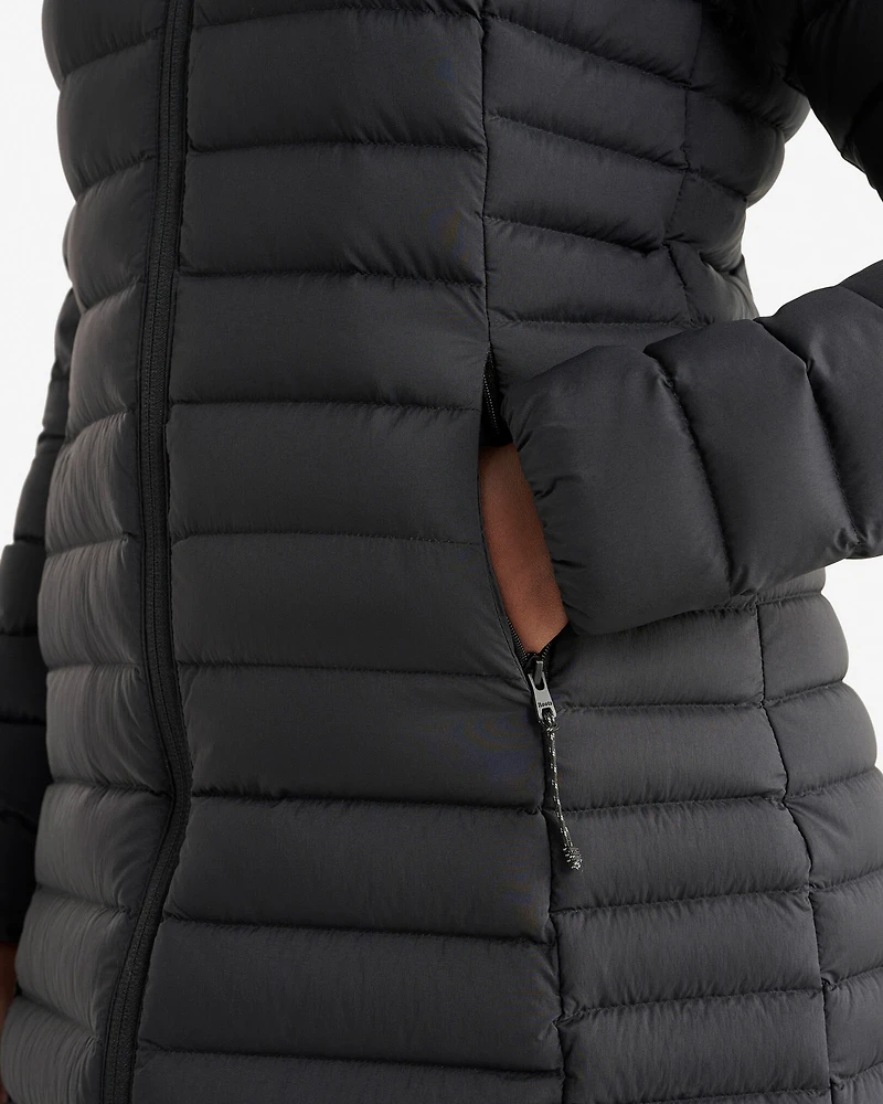 Roots Down Packable Long Jacket
