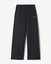 Pantalon en molleton Nuage à jambe droite