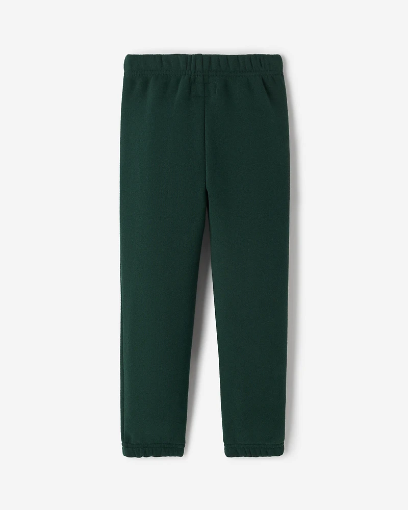 Toddler Plaid Applique Sweatpant