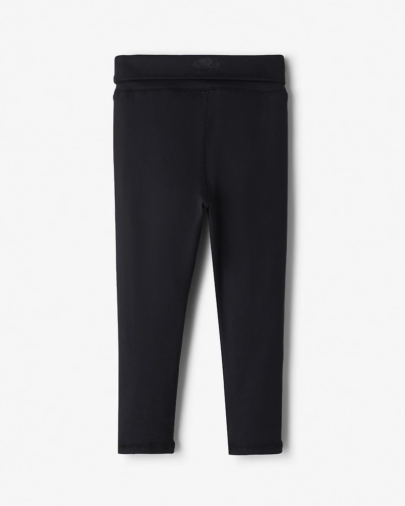 Toddler Girls Active Fold Over Ankle Legging