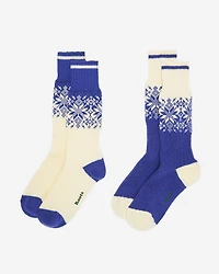 Adult Roots Elsa Sock 2 Pack