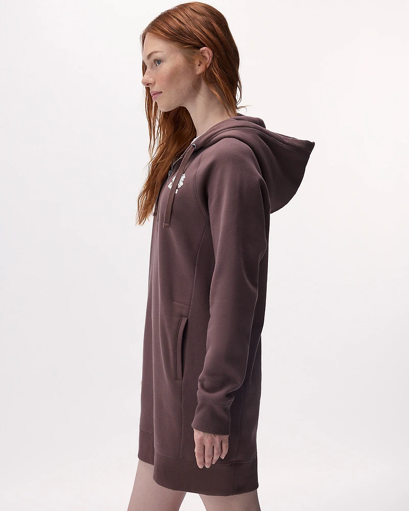 Robe originale à manches longues en coton bio Dockside