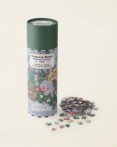 Map Of Canada 1000 Piece Puzzle