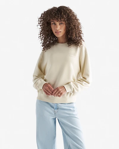 Organic Cooper BF Crew Sweatshirt