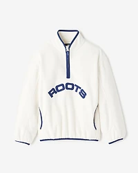 Chandail sport à col demi-glissière en micromolleton pour enfants