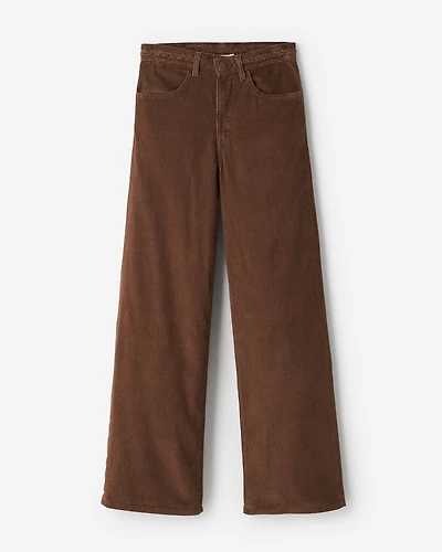 Levi's Ribcage Wide Leg Braided Womens Jeans