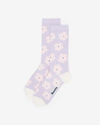Adult Petal Plush Crew Sock