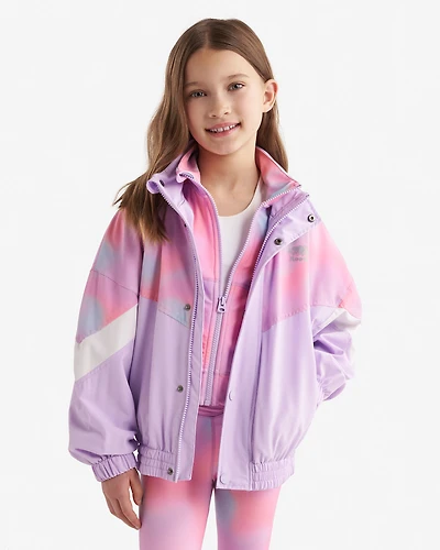 Coupe-vent aux couleurs contrastantes pour enfants