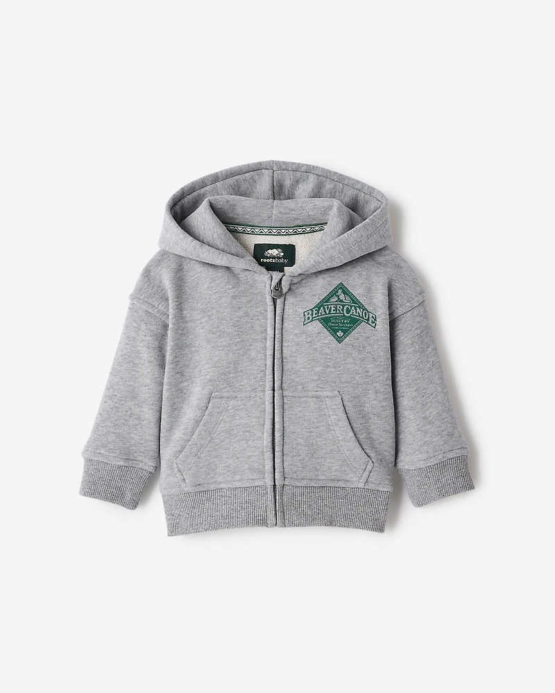 Baby Beaver Canoe Relaxed Full Zip Hoodie
