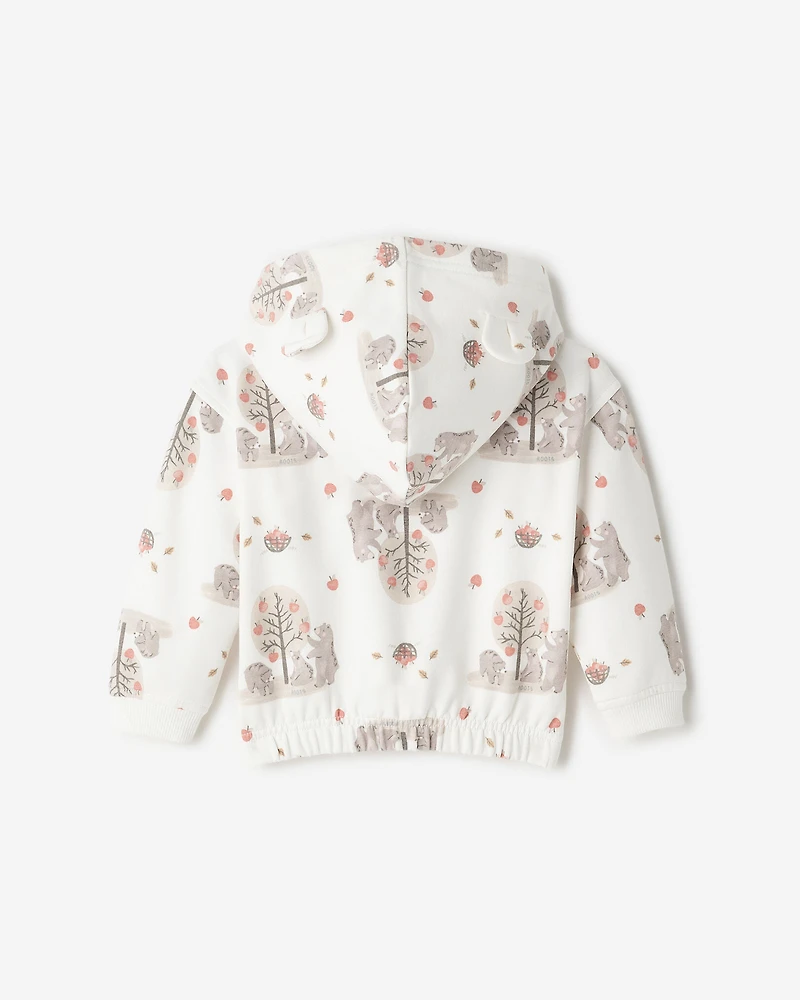 Baby Cozy Bear Full Zip Hoodie