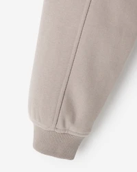 Chandail estival court en molleton Nuage à capuchon et glissière