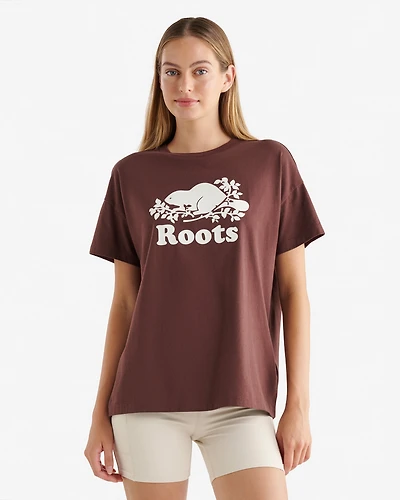 Womens Organic Relaxed Cooper T-shirt