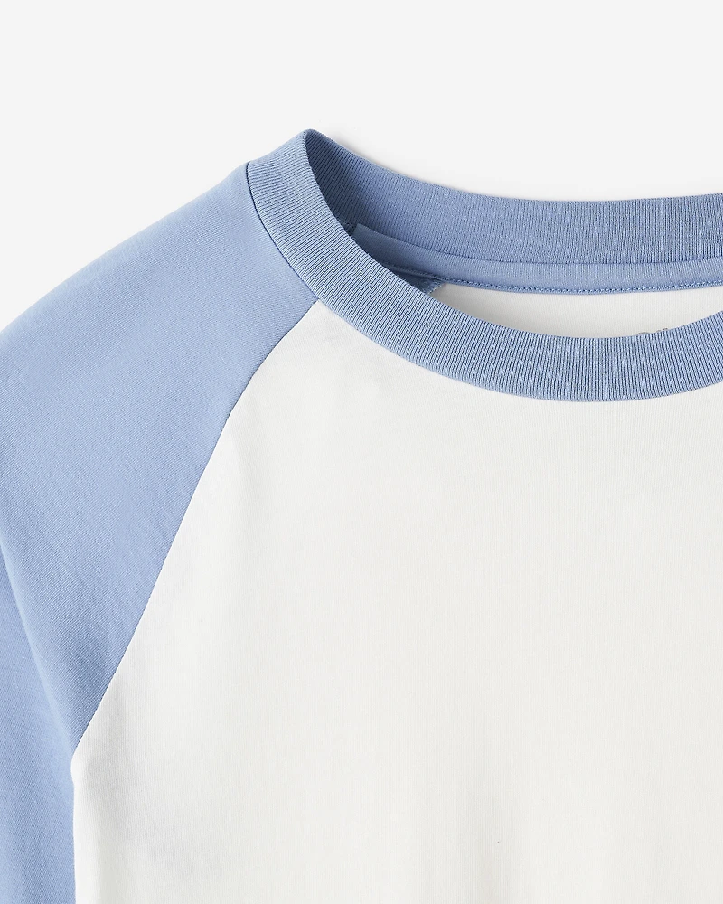 Womens Organic Cooper Baseball T-shirt