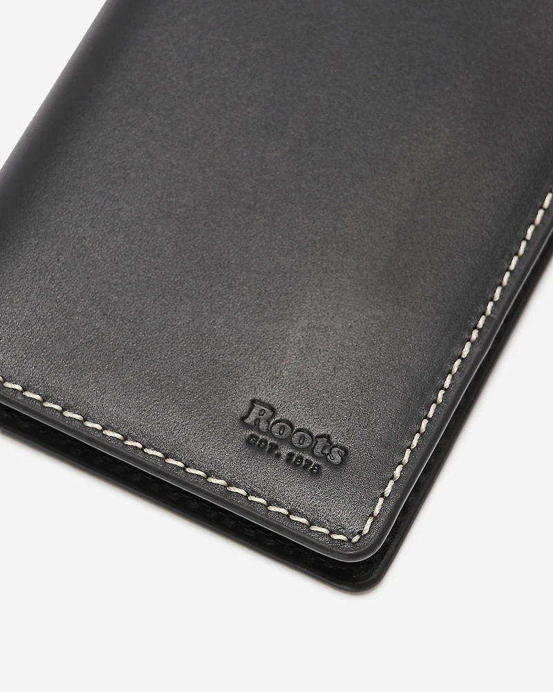 Étui pour passeport en cuir Oxford