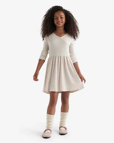 Girls Cooper Sparkle Rib Dress