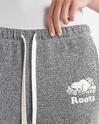 Pantalon court en molleton ajusté à cheville côtelée (entrejambe : 26 po)