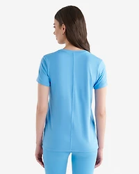 Renew Knit Short Sleeve Top