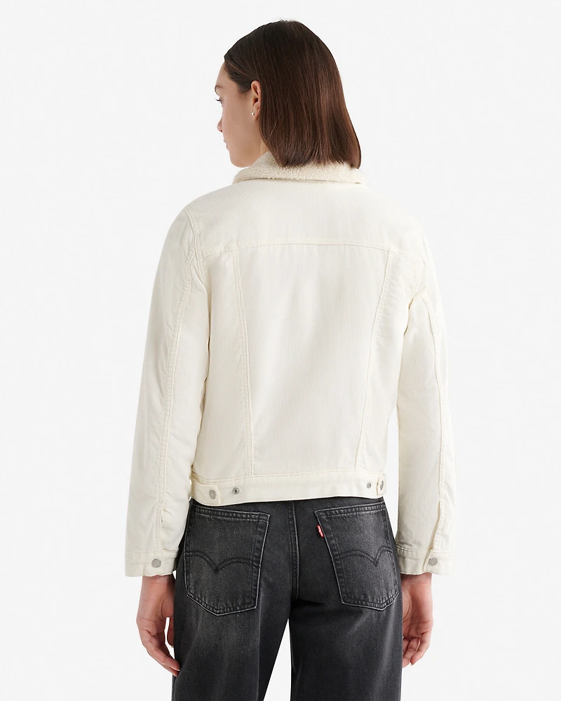 Veste en sherpa originale Levi's pour femme
